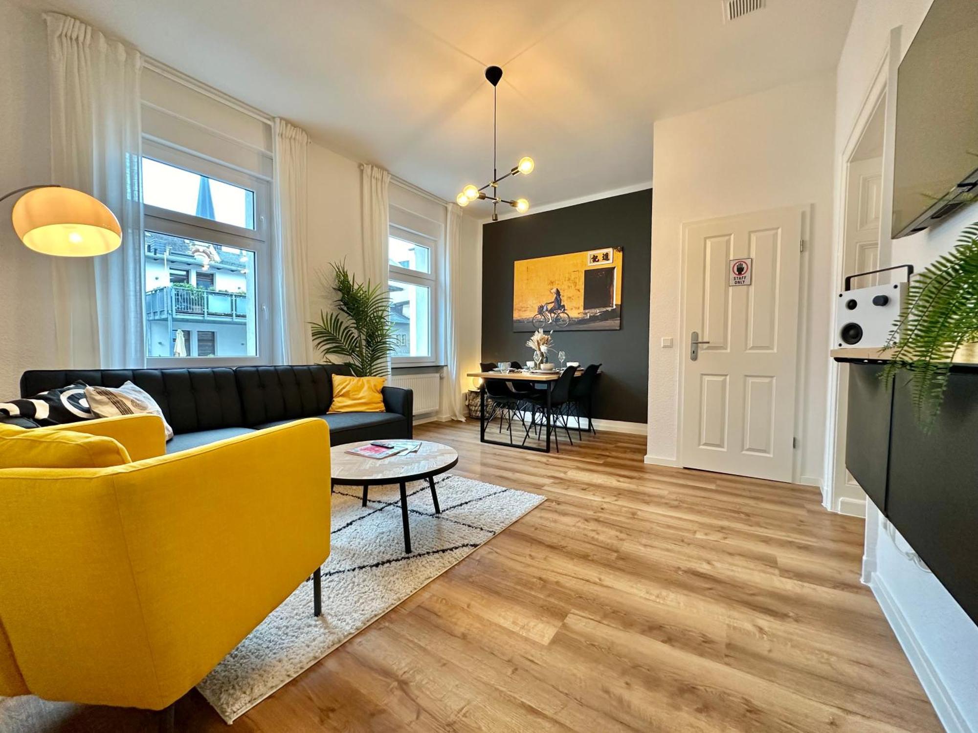 250M Rhine - Quiet Appartement Near Centralstation- Secretplace-K-111-S Coblenza Exterior foto