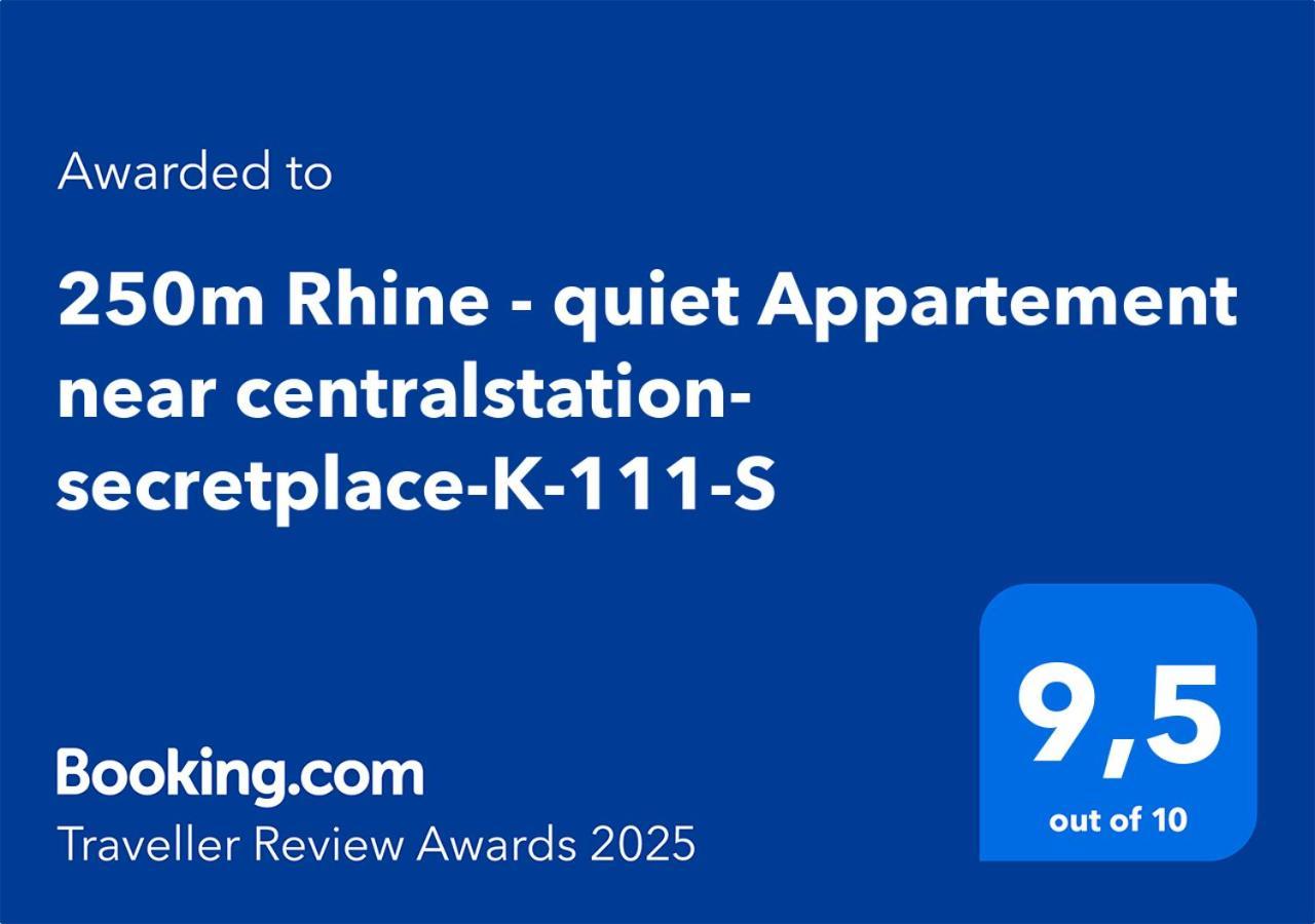250M Rhine - Quiet Appartement Near Centralstation- Secretplace-K-111-S Coblenza Exterior foto
